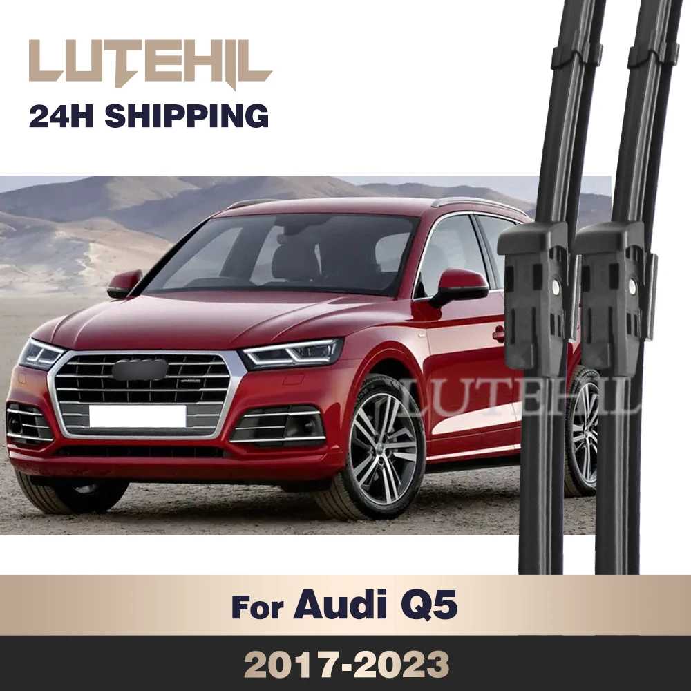 

For Audi Q5 2017-2023 2019 2020 2021 2022 Wiper Front Wiper Blades Windshield Windscreen Window Brush 26"+20"