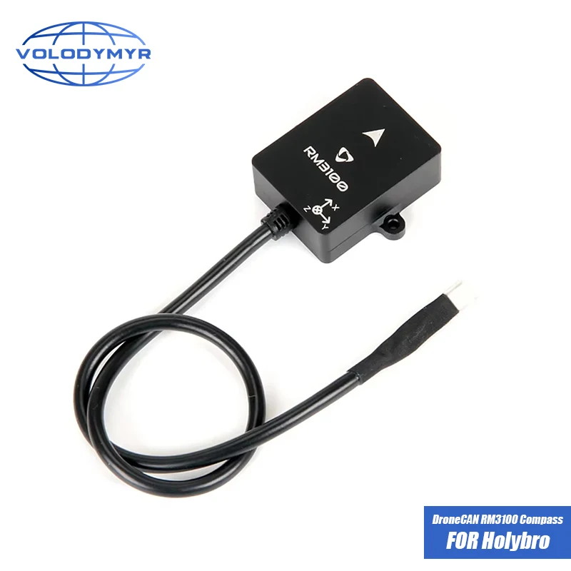 VOLODYMYR for Holybro RM3100 DroneCAN RM3100 Magnetometer, 3-Axis High Accuracy Anti-drift Compass Module for ArduPilot PX4 FPV