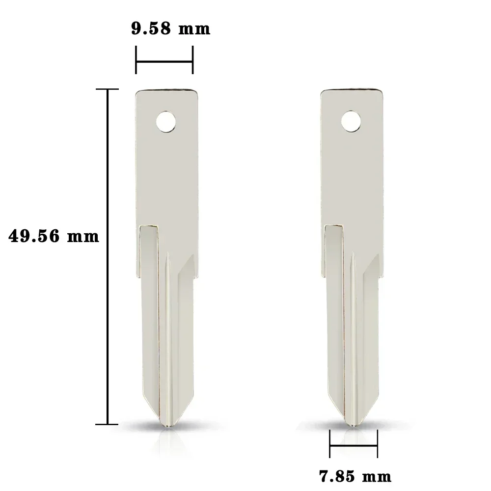 KEYYOU 20PCS Repalce Car Key Blade For Renault Logan Kangoo Duster Clio Twingo Modus Master Primastar Dacia