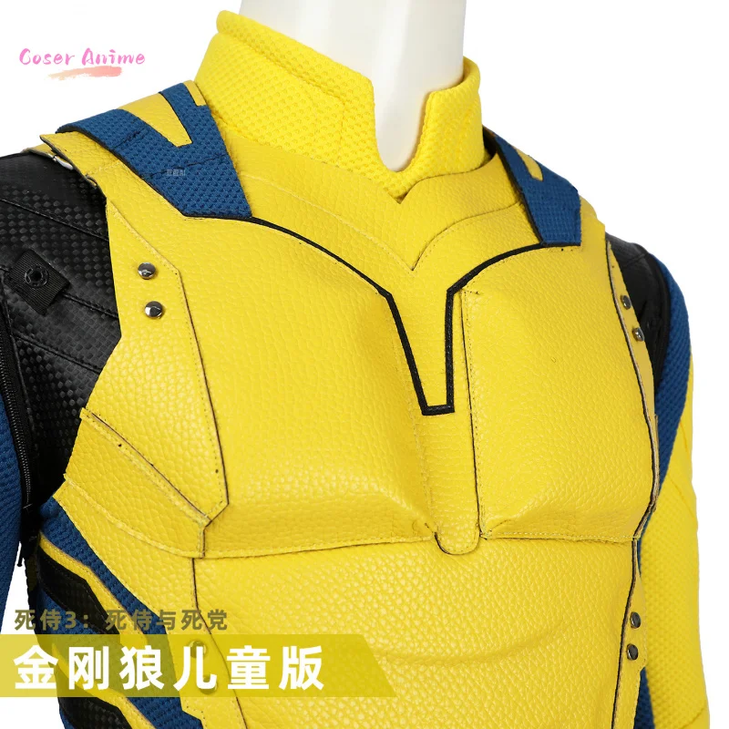 أزياء Dead cos Pool 3 Wolverine التأثيرية أزياء الهالوين كرنفال حفلة عيد الميلاد لعب الأدوار ملابس الأطفال