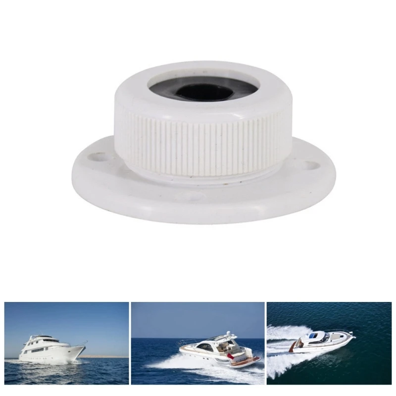 Boats Cable Gland ABS Wire Pass Through Cable Protections Hole Cover Cable Entry Plate for Marine Vessel Hull Protections