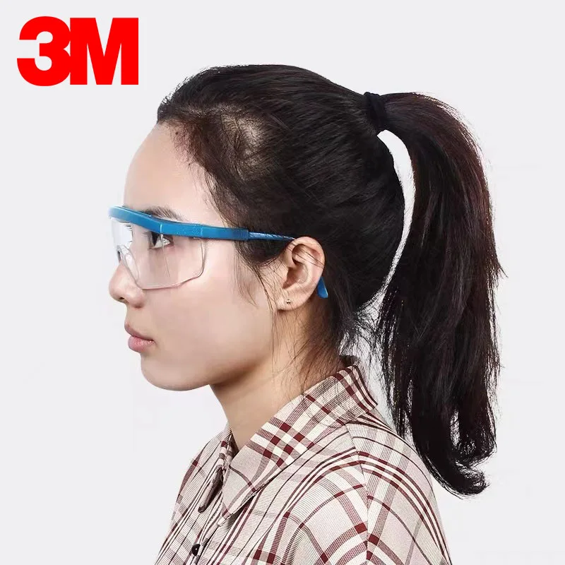 3M 1711 Genuine security 3M Safety Glasses Goggles Anti-wind Anti sand Anti Dust Resistant Transparent protective eyewear