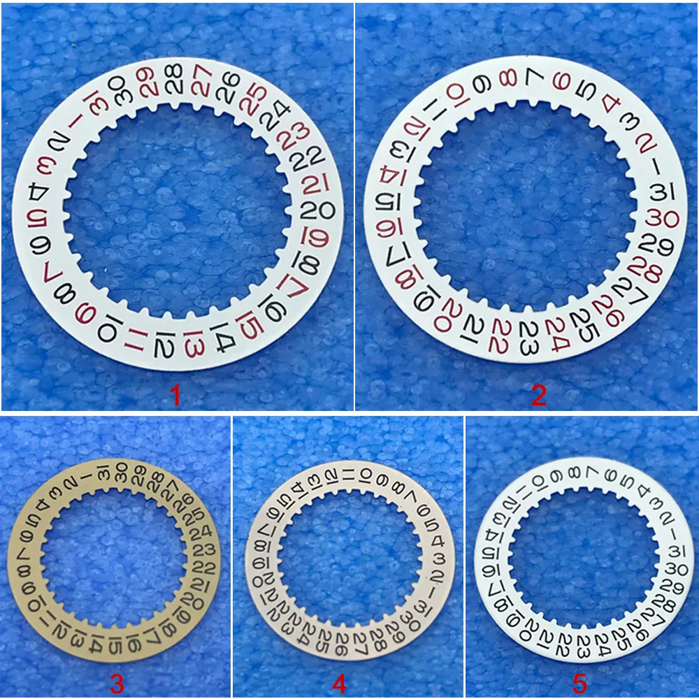 

New Watch Calendar Part Date Disc for 3135 Movement Day Disk No Luminous Calendar Wheel