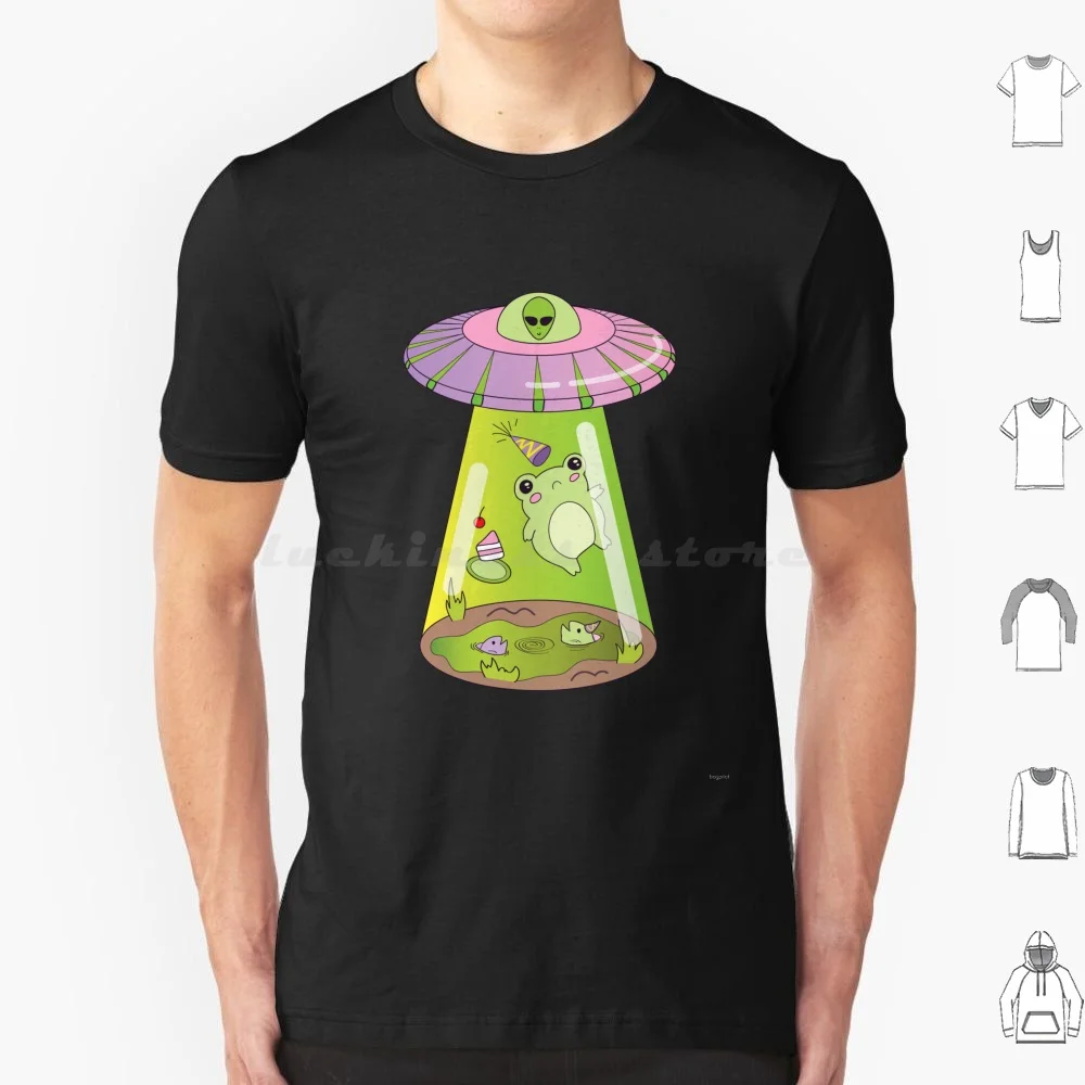 Birthday Boy Kawaii Frog Abducted By Ufo T Shirt Men Women Kids 6xl Ufo Frogs Birthday Abduction Ufology Tractor Beam Frogs