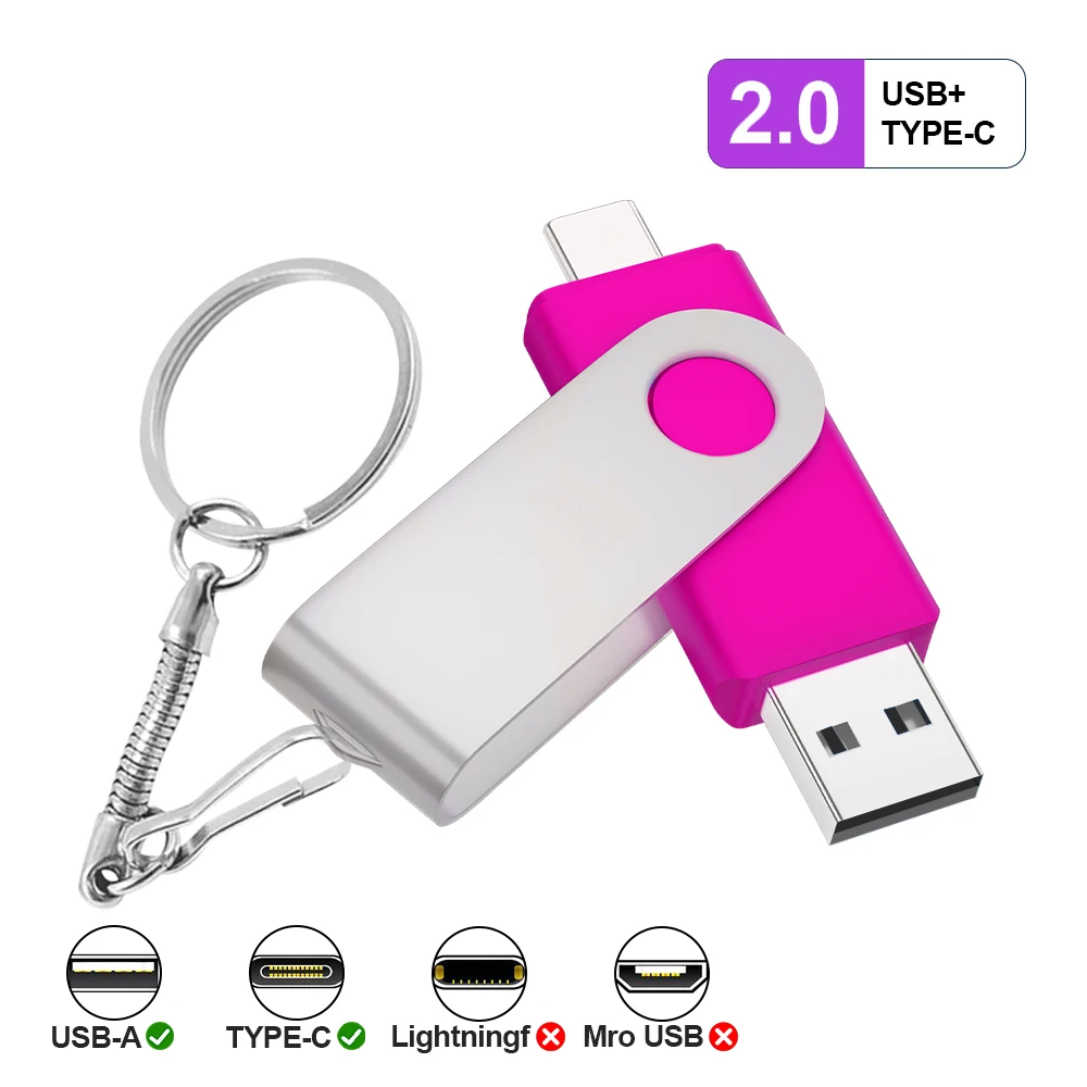 Unidade flash usb de alta qualidade, 128m, 128gb, logotipo personalizado gratuito, 256mb, 1gb, 2gb, pendrive rotativa, 64gb, capacidade real, memória