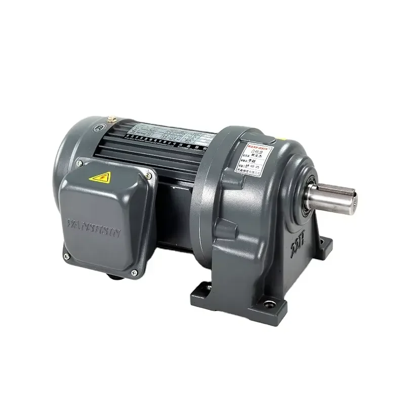 Wanshin GH Series Gear Speed Reducer Motor 3 Phase AC Electric Motor for Poultry Industry
