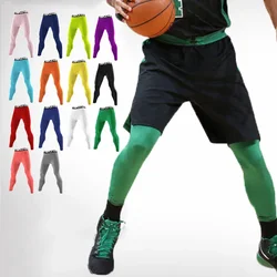 Summer Spring Autumn Men Running Tights GYM Pants Male Basketball Football Soccer Fitness Exercise Sport Long Leggings 61