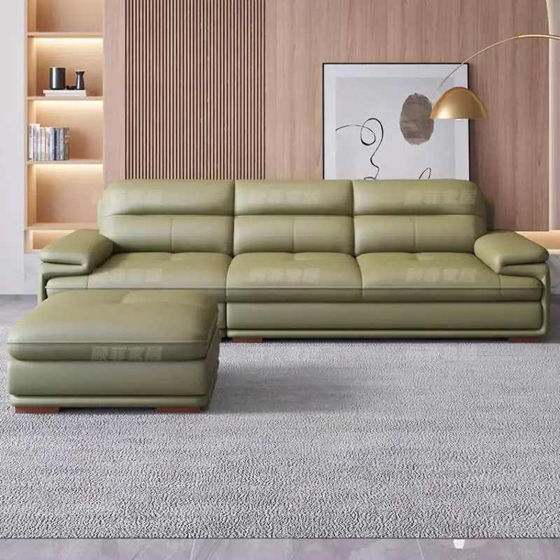 Sectional Fantasy Compressed Sofa Aesthetic Green Convertible Living Room Sofas Modular Modern Muebles Para Hogar Furniture