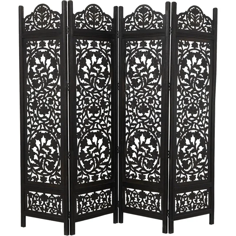 Modern and Fashion Style Hollow Design Room Divider Screen Large Size and Fence Panels Privacy Screen Ideal for Put The Bedroom