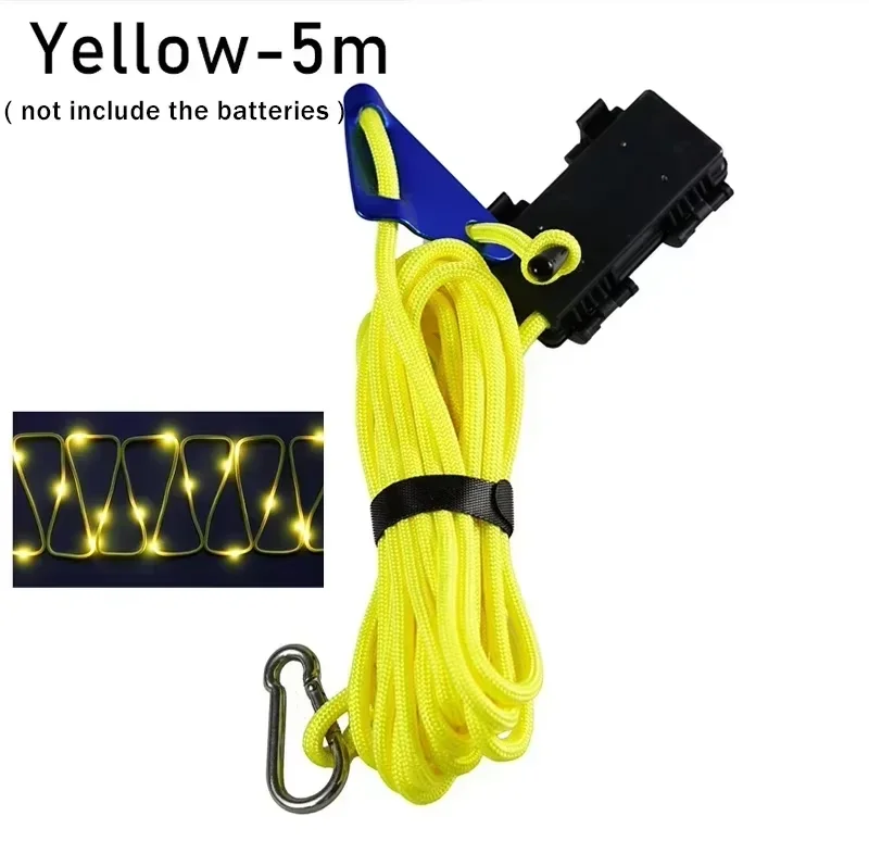 ShineTrip LED Camping Wind Seil Leuchtende Lampe Markise Zelt Dach Anti-Trip Nacht Warnung Atmosphäre Licht Outdoor Winddicht Seil licht 4