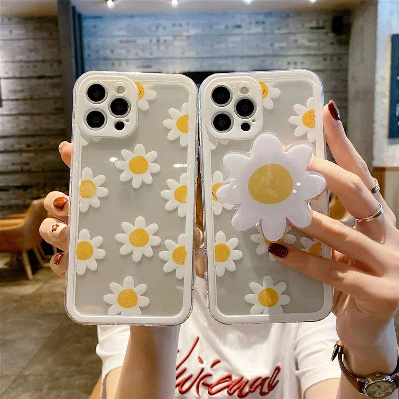 

Daisy Flowers Case For Samsung Galaxy A54 A14 A15 A25 A24 M23 S20 FE S24 S21 S22 S23 Plus Note 20 Ultra S10 Plus A03 Core A04
