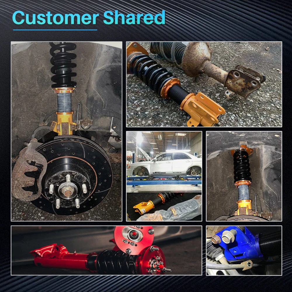 24-Way Damper Coilovers Kit Shock Strut For Lexus IS300 RS200 2001-2005