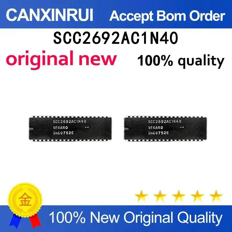 (5pcs-100pcs）Brand new original SCC2692AC1N40 2692AC1N40 DIP40 spot chip IC