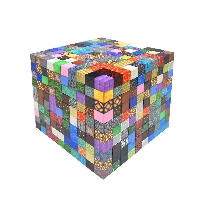 10-300 pièces blocs de Construction magnétiques jouets construire Mine aimant monde tige sensorielle Construction ensemble jouets éducatifs cadeaux de noël