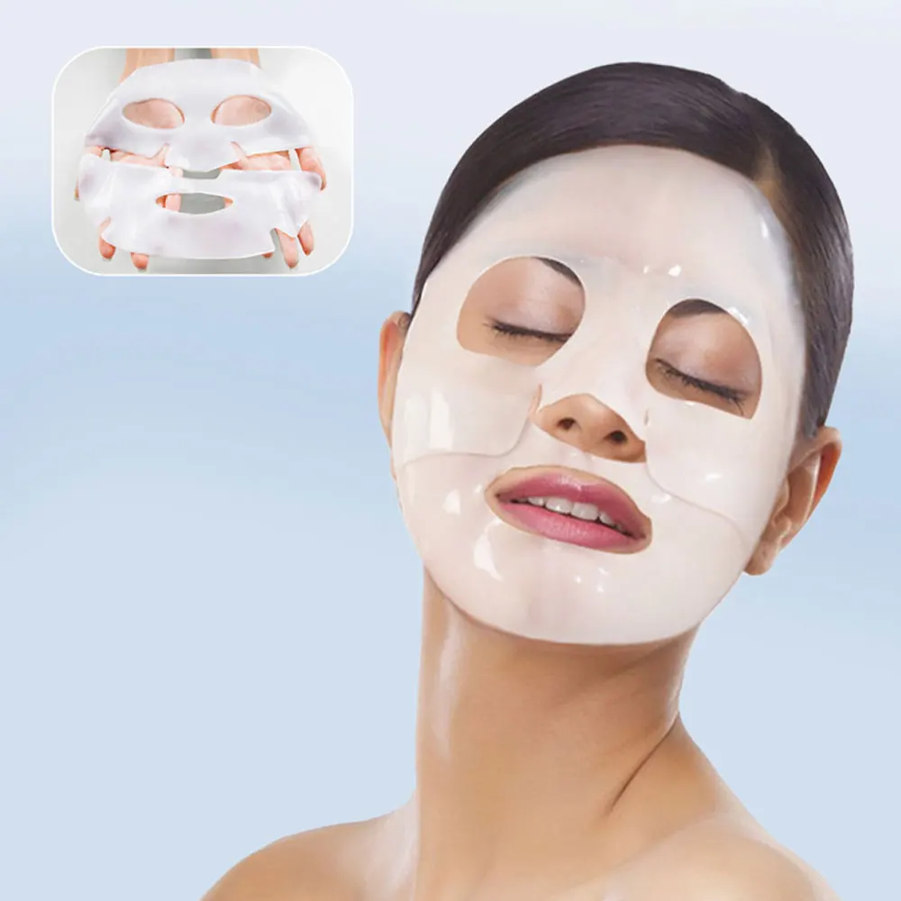 Masque facial anti-déformable au collagène profond, masque de lifting, hydratant, raffermissant, pendant la nuit, 4Pac