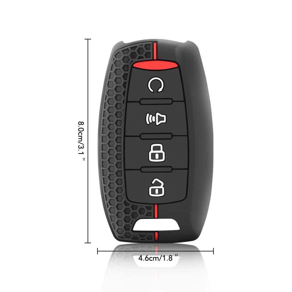 New Car Key Case Cover Shell For Great Wall Haval Jolion 2022 H6 H7 H4 H9 F5 F7 F7X F7H H2S GMW Dargo Protected Keyless Fob