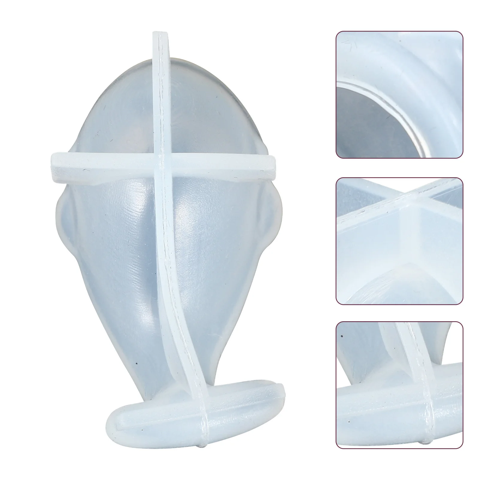 

1Pcs DIY Whale Silicone Mold Handmade Craft Flexible Whale Decoration Mold for Desktop Ornament Making Craft Accessories