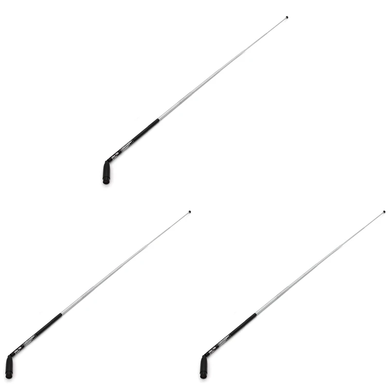 3X SRH789 SMA Male 95-1100Mhz Foldable Telescopic Antenna