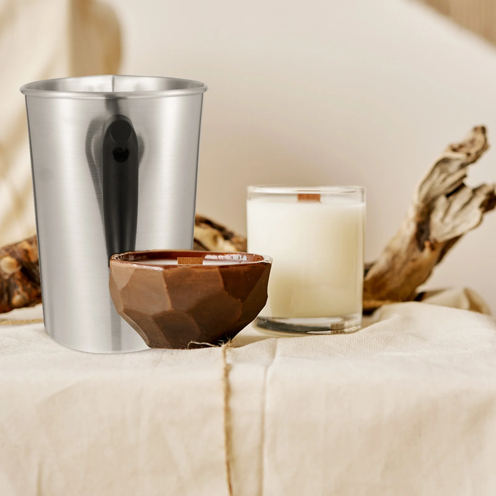 

Wax Melting Pot Stainless Steel Diy Making Melt Cup For Soap Chocolate Cheese Butter Caramel High Temperature