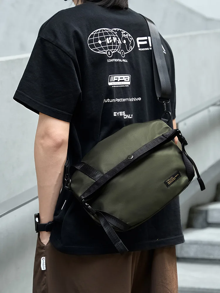 Men's Crossbody Bag Multifunctional Shoulder Bag Large Capacity Portable New Trendy Sports Bag