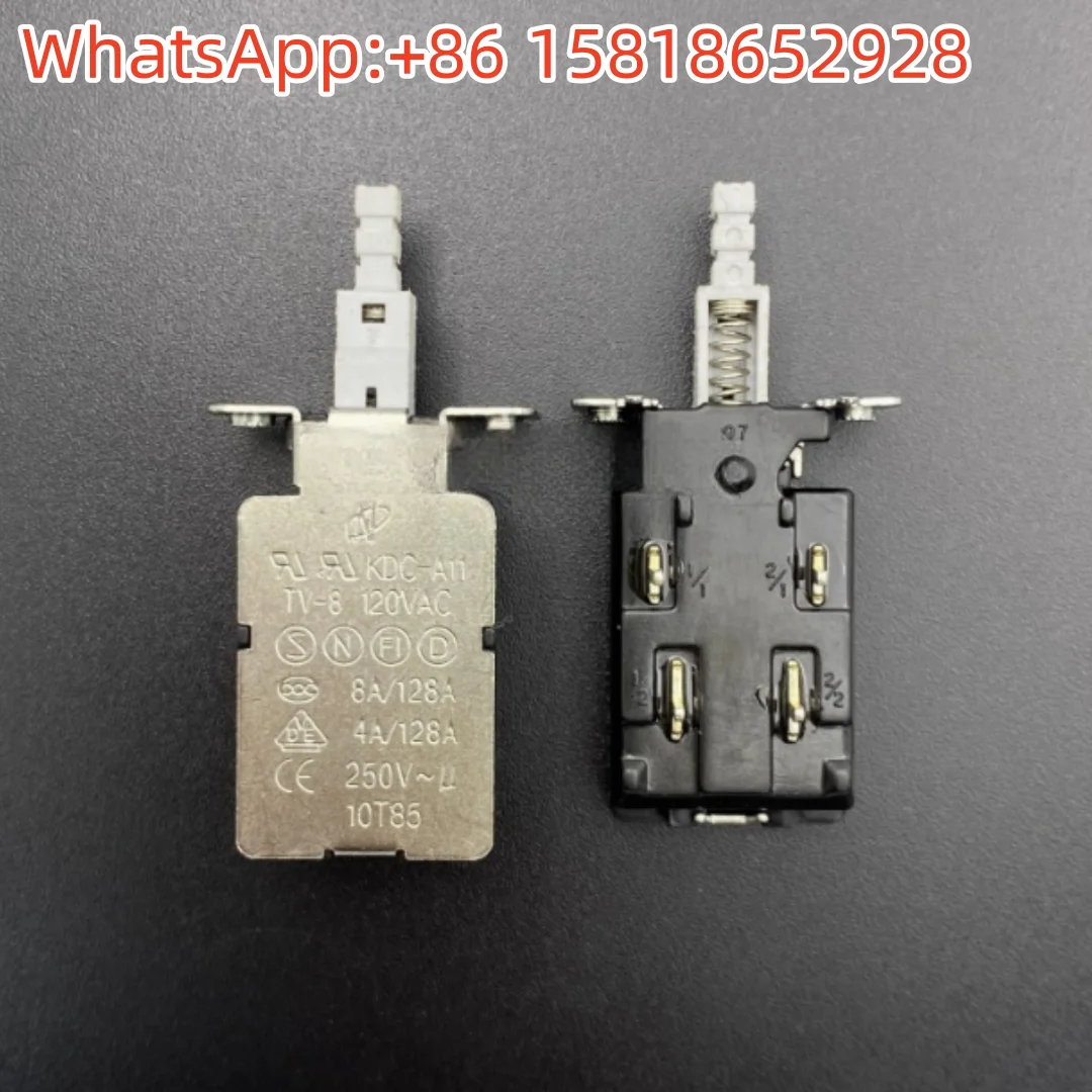 10pcs KDC-A11 TV-8 Self-Locking Power Switch Konka TV with Lock Button 4 Pin Button DONGNAN Southeast.