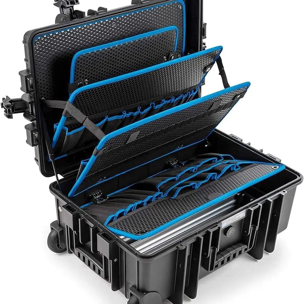 

6700 Кейс для уличных инструментов с карманными досками для инструментов, черный (одна упаковка)