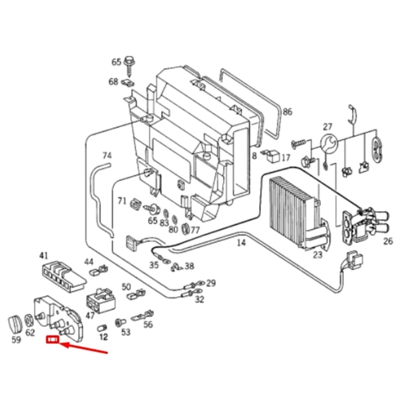 

9016890908 Equivalent HVAC Module with Energy Efficient Operation High Efficiency Heater Control for Sprinter