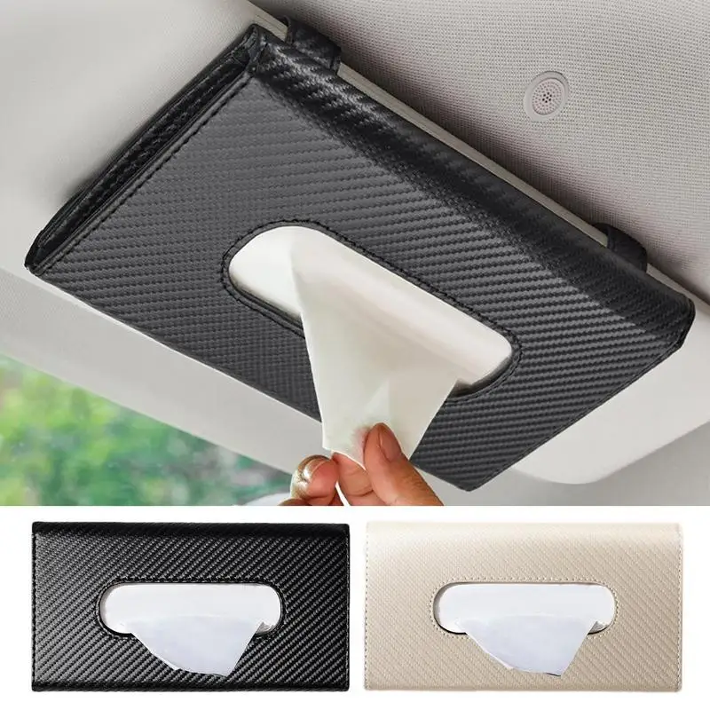 

Visor Tissue Container Tissue Container Sun Visor Car Holder Car Napkin Box Paper Storage Box For Bathroom Kitchen SUVs