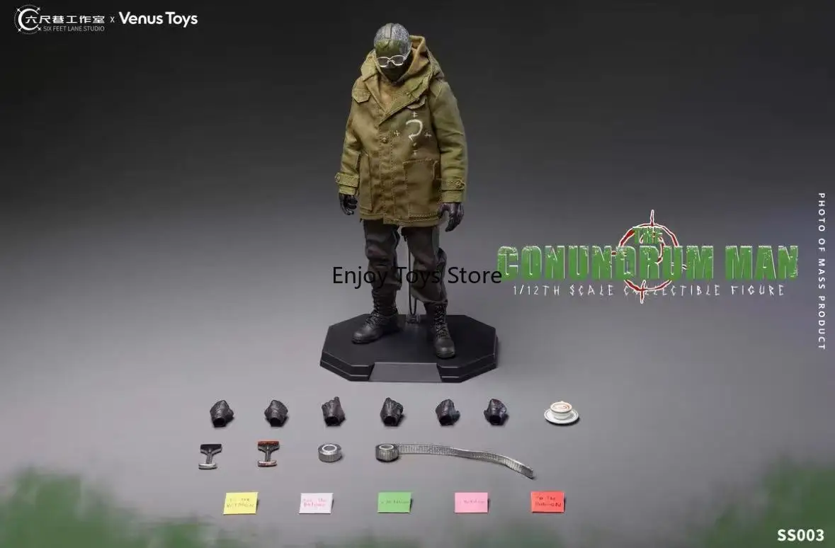 

In Stock Six Feet Alley Studio Venus Toys SS003 Charming 1/12 Action Soldier Figure