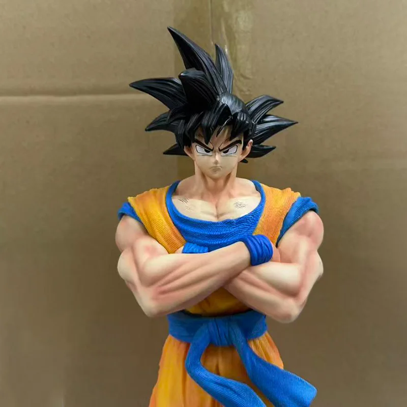 Figuras de acción de Dragon Ball Z Ginyu Goku, 30cm, Super Saiyan Son Goku, colección de estatuas de Pvc, modelo de juguetes, regalos
