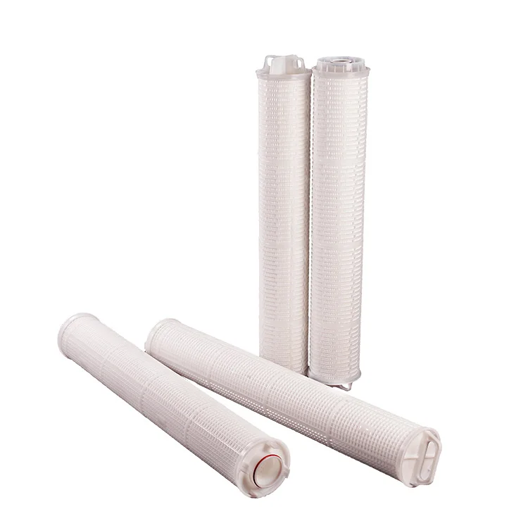 

Hangzhou Powder Mill Wholesale pleated deep filter cartridge high flow pleated filter RO 5000L/H water treatment machinery