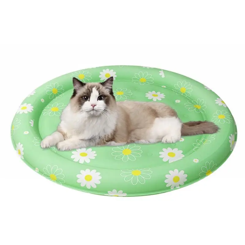 

Pet Cooling Bed Sleeping Pad Washable Dog Beds Summer Breathable Mattress Dog Beds For Beach Car Trip Picnic