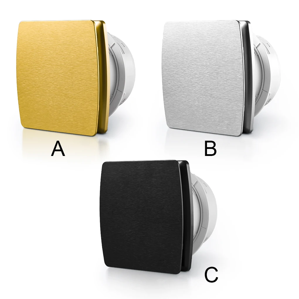 

Bathroom Exhaust Fan Low-noise Waterproof Ventilator Wall Extractor Gold