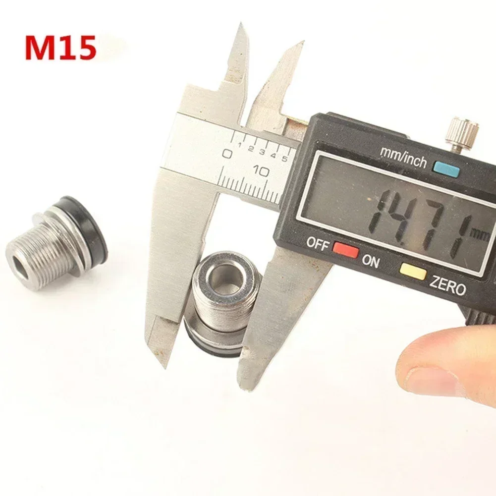 2Pcs/Set Bicycle Screw Waterproof Crank Bolt M15 Forshimano/ES25 Axle Bike Bottom Bracket Axle Accessories Parts 2 Options