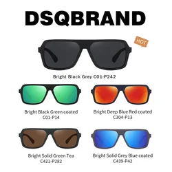 Fashion Vintage Square Sports Sunglasses Men Women Fishing Driving For dsqbrand Designer Sun Glasses Anti-Glare UV400 Eyewear