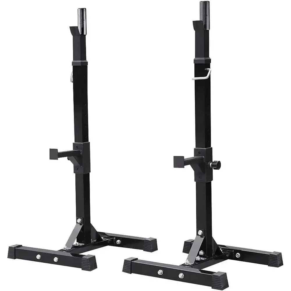 

Portable Squat Rack 44-70 Inch Adjustable Home Gym Workout Stand for Strength Training