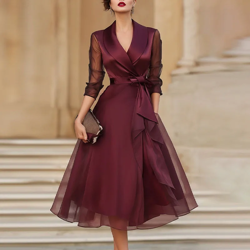 Thumbnail 3 - #81 Latest Long Sleeve Wrap Dress Offers