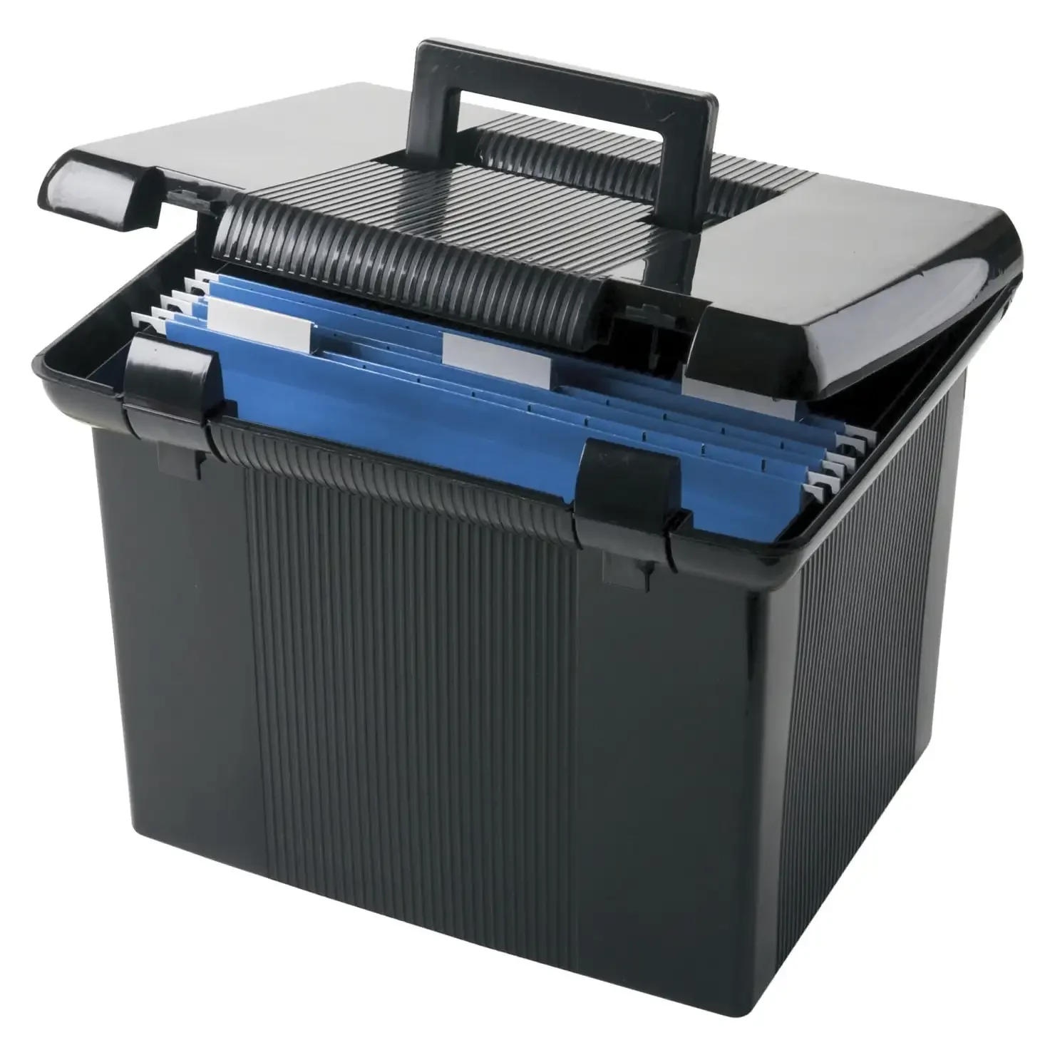 

Esselte Pendaflex File Box, 13-3/4 x 11-1/2 x 11 in, Black