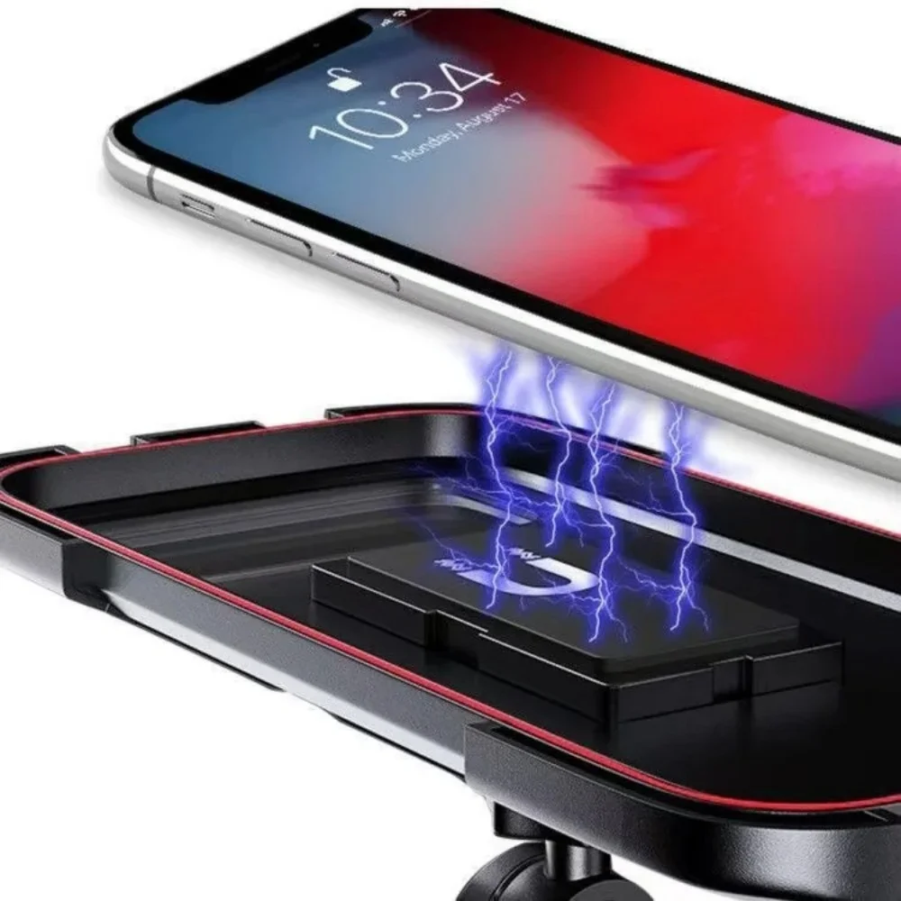360° Swivel Waterproof Motorcycle Bike Mobile Phone Holder Adjustable Bicycle Motorcycle Cellphone Holder for Various Phone image 5