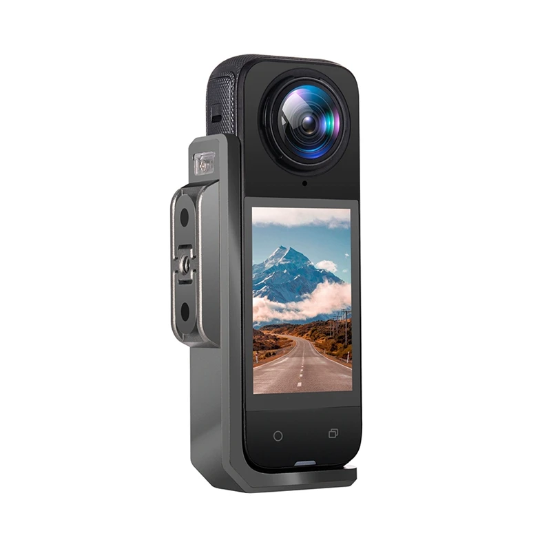 Insta360 X4 수평 브래킷 파노라마 수평 수직 가변 1/4 커넥터 브래킷 용 새 카메라 어댑터 브래킷