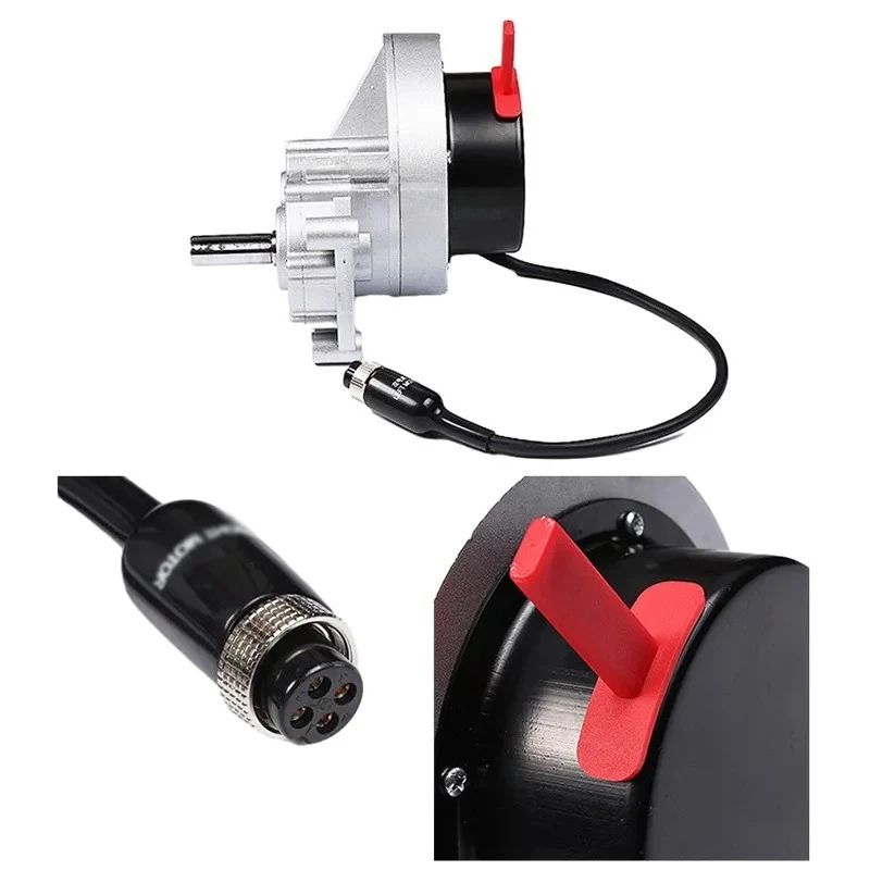 2026 sell Brush Gear DC Motor Wheel Chair 70rpm 90rpm Electric Wheelchair Motor Conversion Parts for Electric Wheelchairs