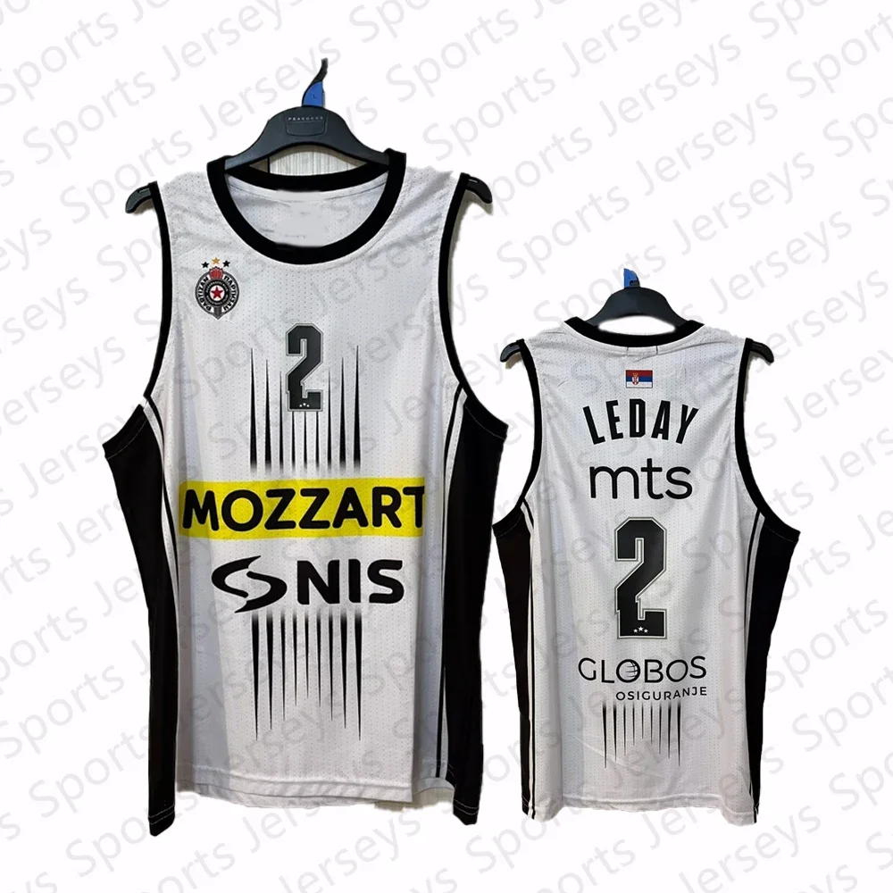 2024 New Arrivals Serbia Basketball Jerseys Partizan Belgrade Basketball Summer Basketball Sports Vest Fans Special Jersey Kit