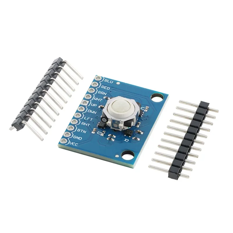 5pcs Blackberry Trackball Sensor Module Hall Effect Sensor 360-degree Rotating Trackball Module