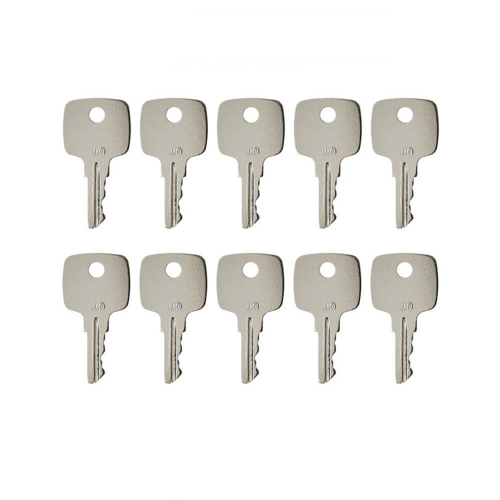 

For John Deere Excavator Key (Set of 10) for all Graders, Dozers, Skid steer Free Shipping