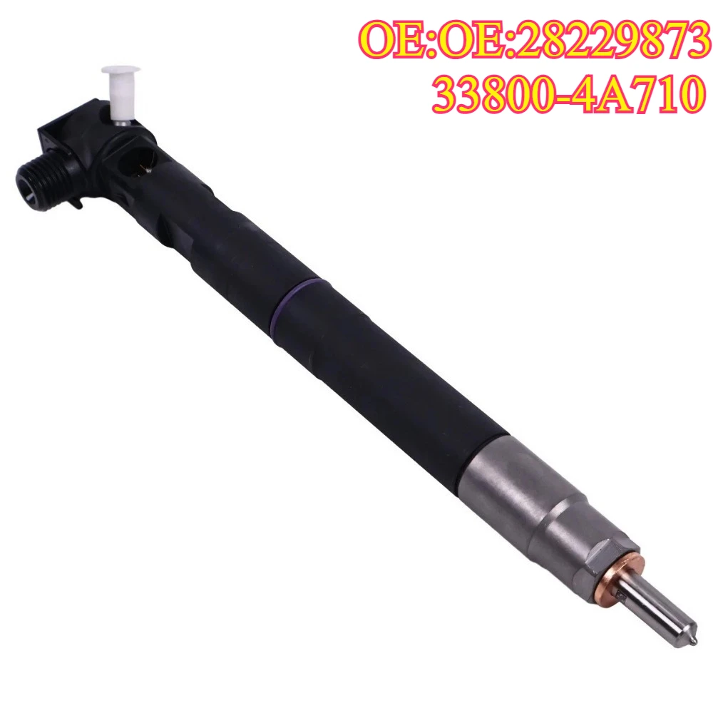 High quality New For 28229873 33800-4A710 New Diesel Fuel Injector For Hyundai Grand Starex H1 Kia Bongo 3 2.5 CRDi WGT EURO 5