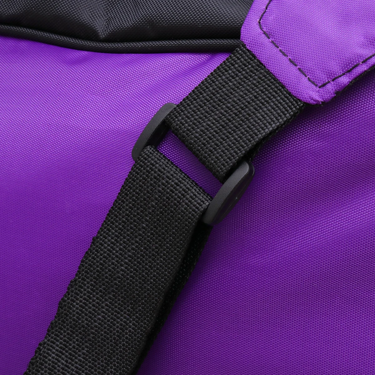 

Yoga Bag Purple Durable Material Removable Shoulder Strap Lightweight Travel Handbag Large Capacity Shoulder Bag