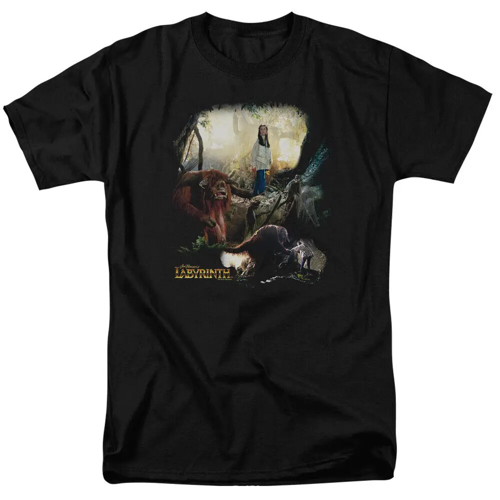 Labyrinth Sarah Ludo T Shirt Mens Licensed Classic Movie Black