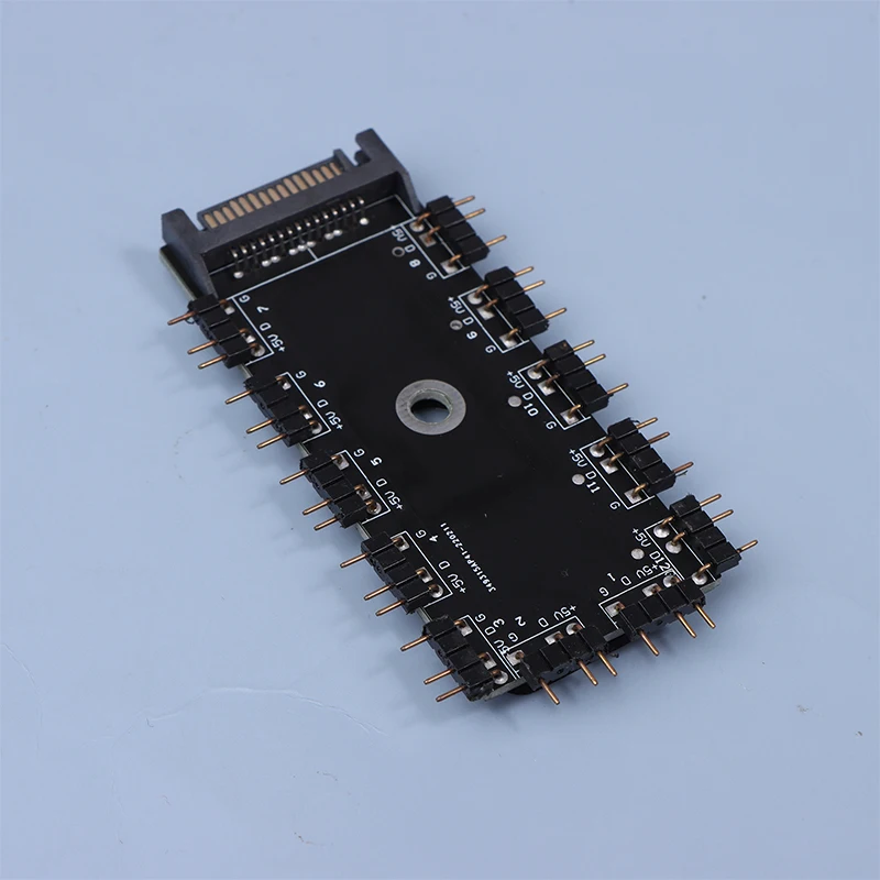 Computer Motherboard AURA 5V 3pin RGB Interface Synchronization Hub Supply 1 To 11
