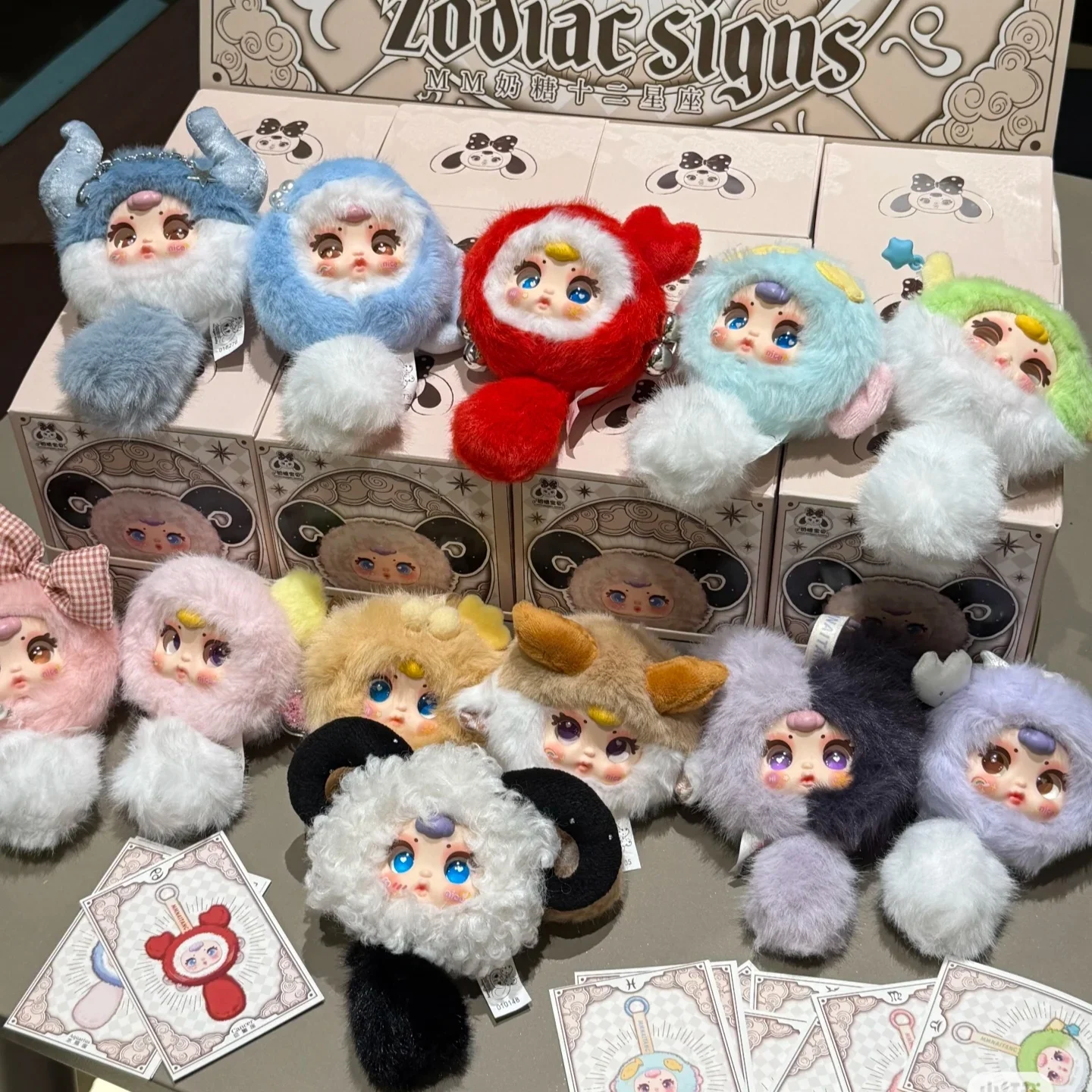 

Оригинальный пятно Milk Candy мм двенадцать зодиаков, модная игра, слепая коробка, брелок, подвеска, украшение для дома, кавайная кукла, игрушка, подарки, сбор