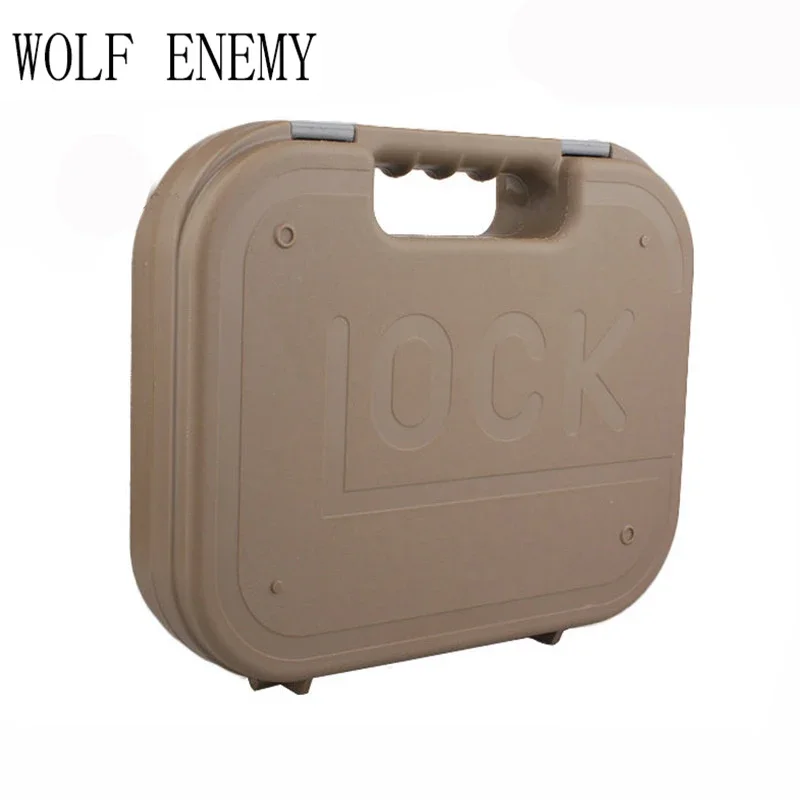 For GLOCK/P1 Portable Pistol Case Tactical Gun Hard Case Storage Carry Box for Glock Kublai Suitcase Outdoor Hunting Accessories